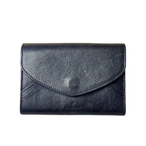 Il Bisonte Esperia Women's Wallet Black Leather